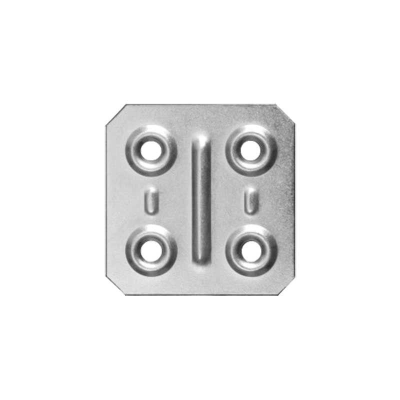 PIASTRINA PIANA 4x4 cm - 200 pezzi