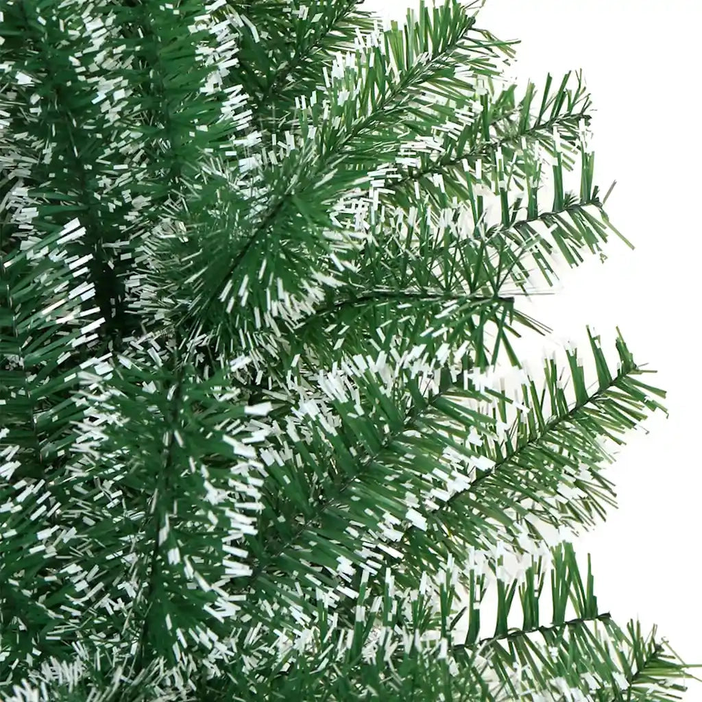 Albero di Natale Artificiale Imbiancato con Luci LED 150 cm 3396808