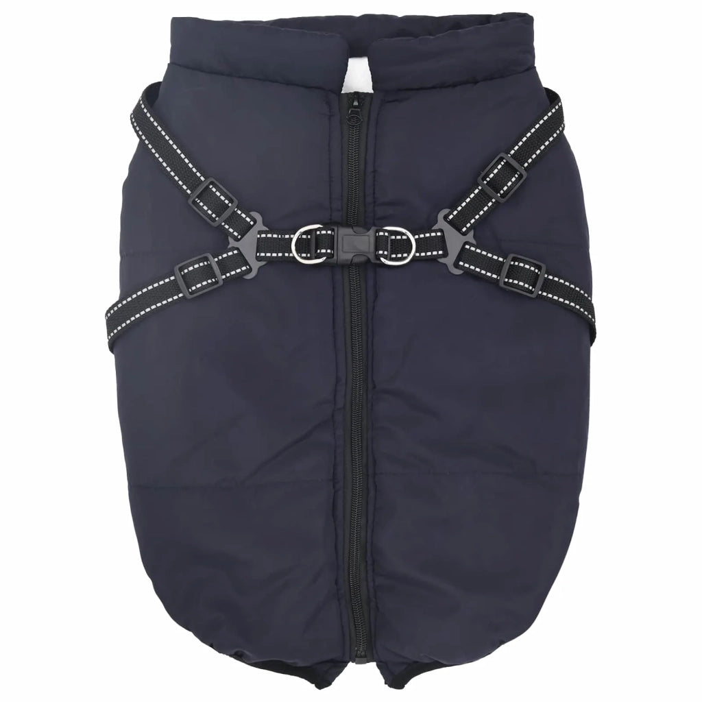 Cappotto per Cani Blu navy L44 Pile e Poliestere CFW2267249
