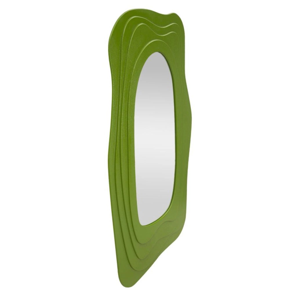 Specchio con Cornice VKH472, Verde, MDF, 90x4x165 cm