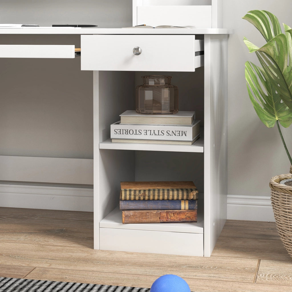 Scrivania per Bambini con Sedia e Cassetti ¨C Minimal ¨C 90x45x90 cm Bianca