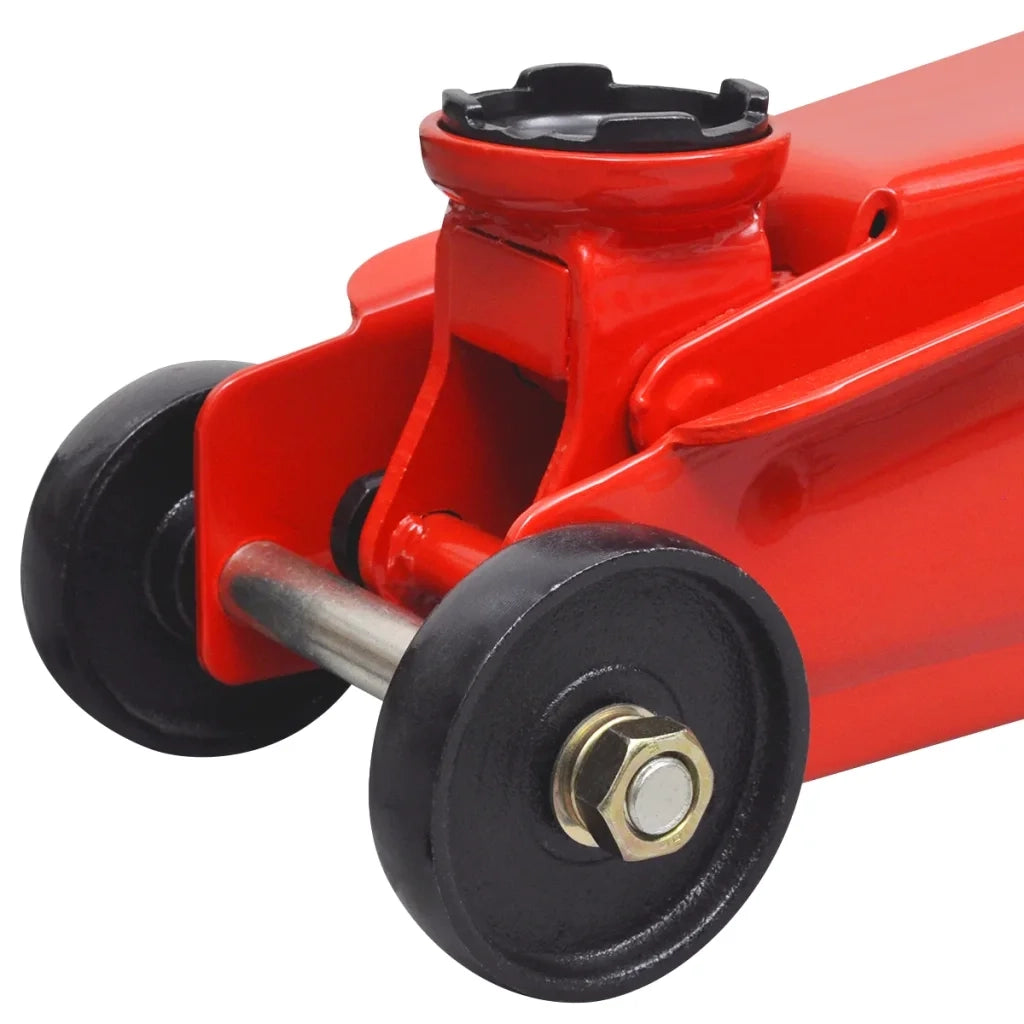 Sollevatore Idraulico da Pavimento 3 Tonnellate Rosso CFW9891268