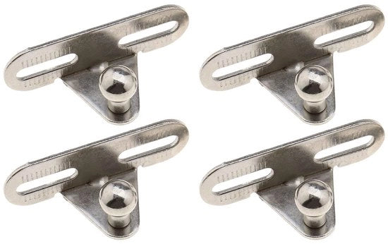 Montaggio a supporto per valvole di gas - Beugel di sollevamento - Dampened per shock - Supporto a 10mm - In metallo duraturo - Formato compattibile - Supporti di montaggio