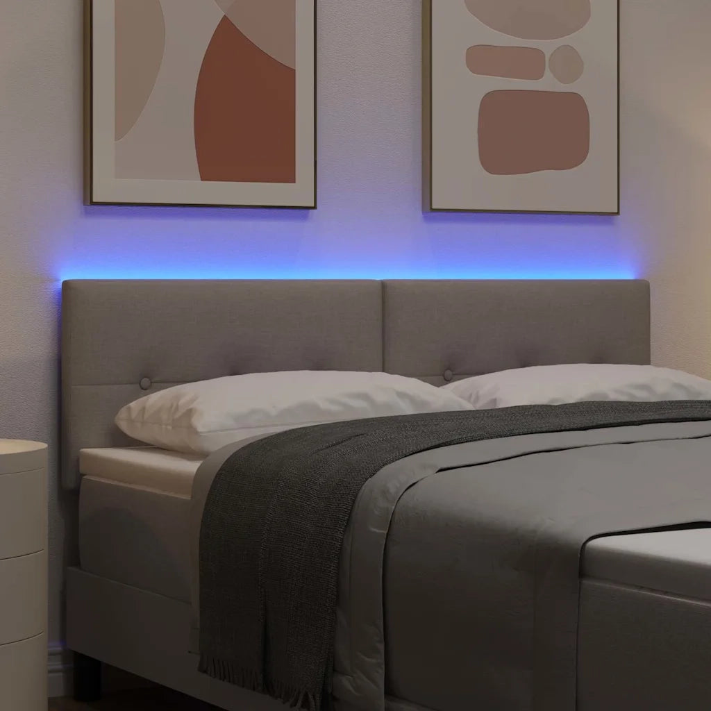 Testiera LED con strisce LED con testiera Talpa 144 cm Tessuto 3338126