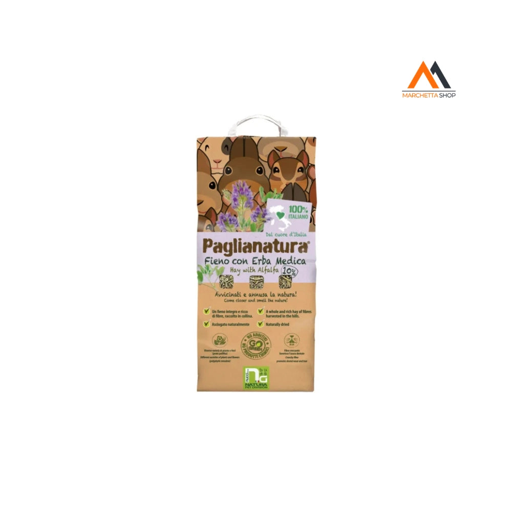 FIENO DI COLLINA + ERBA MEDICA KG.1,3