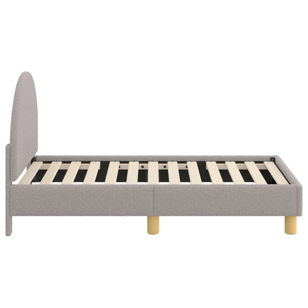 Struttura letto per bambini con testata Grigio chiaro 42011026