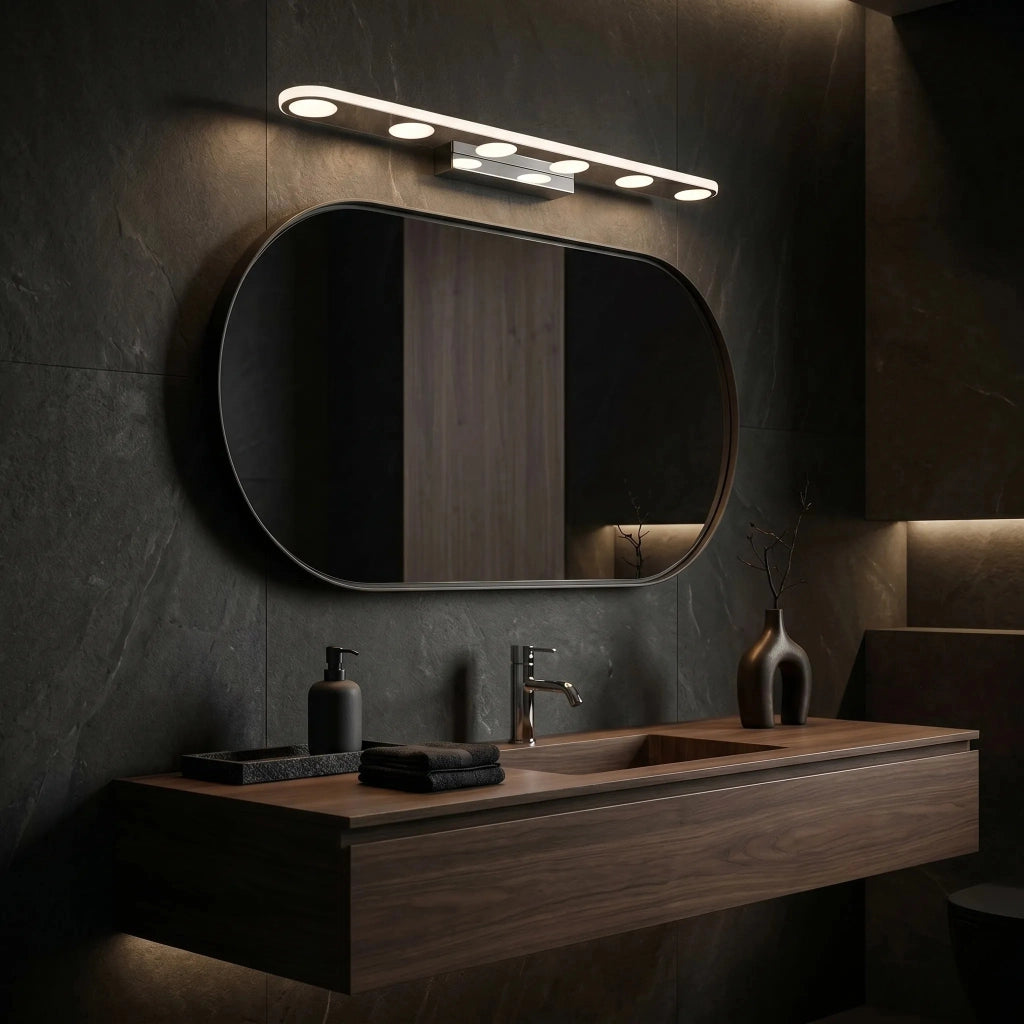 Applique Da Bagno Led Swe056-w Chrome