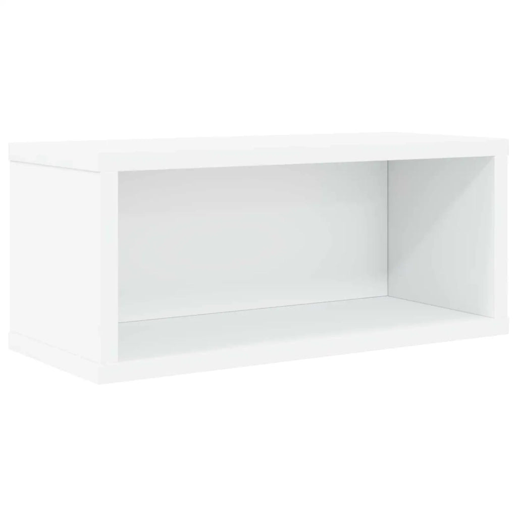 Rack per Stoccaggio CD 2 pz Bianco 40 x 17 x 17 cm 8012707
