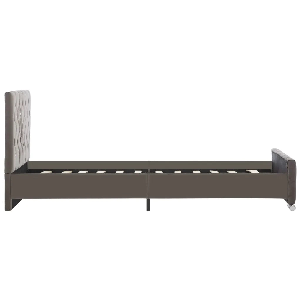 Giroletto Grigio in Velluto 90x200 cm 286829