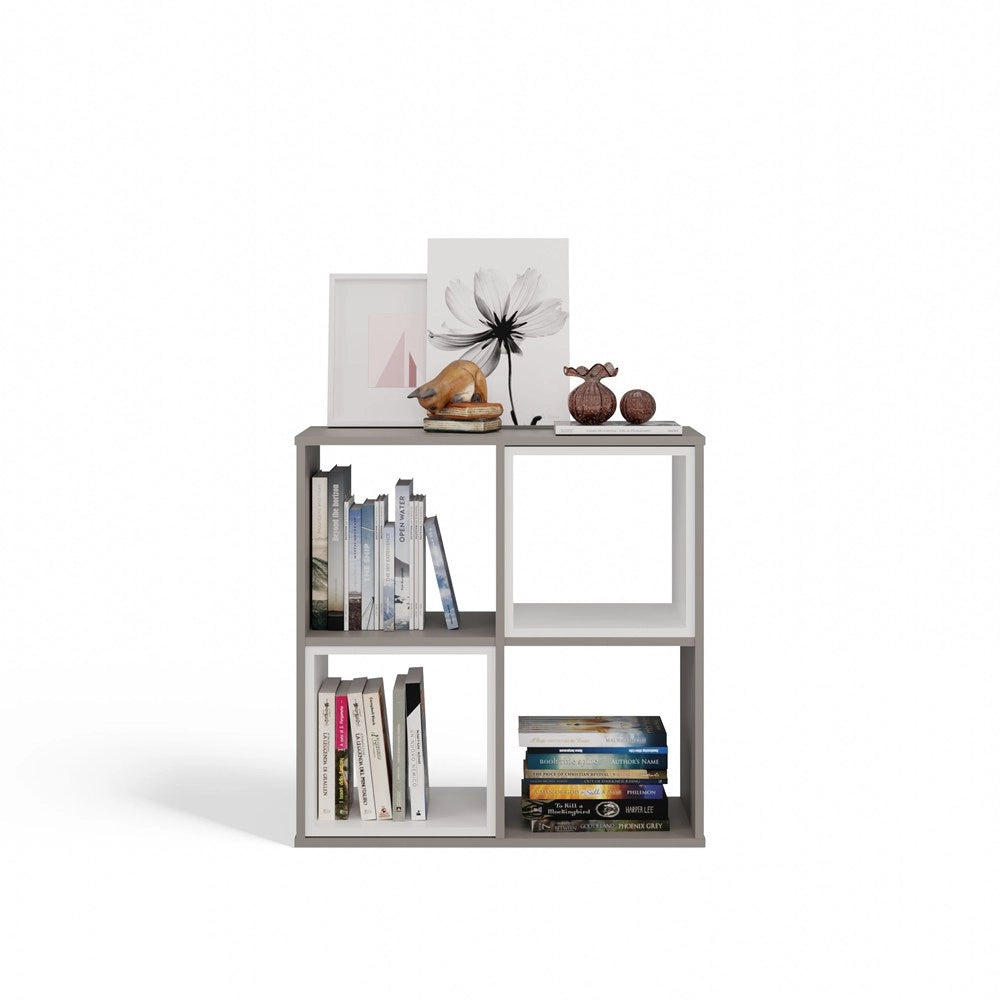Scaffale MALAX 2x2 argilla libreria moderna