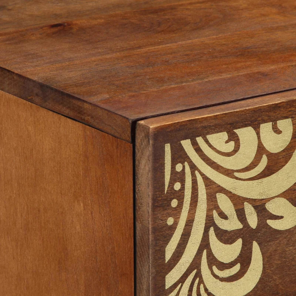 Credenza Marrone 60 x 33 x 75 cm Legno di mango massello 4018739