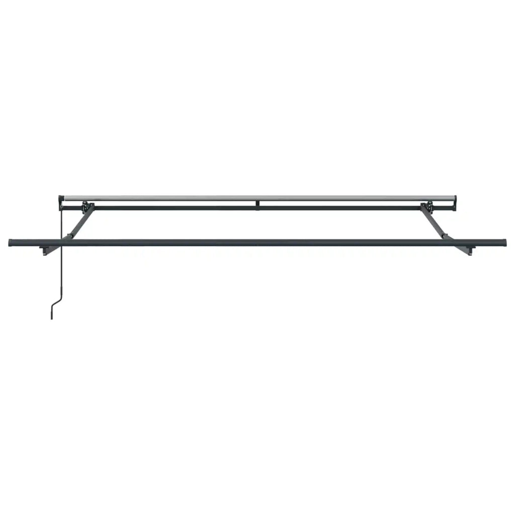 Tenda retrattile-Tenda parasole per balcone Rosso 300 x 250 cm Poliestere e Acciaio