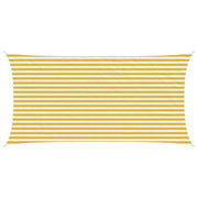 Telo Ombra Giallo e Bianco 2,5 x 4,5 m HDPE 42032826