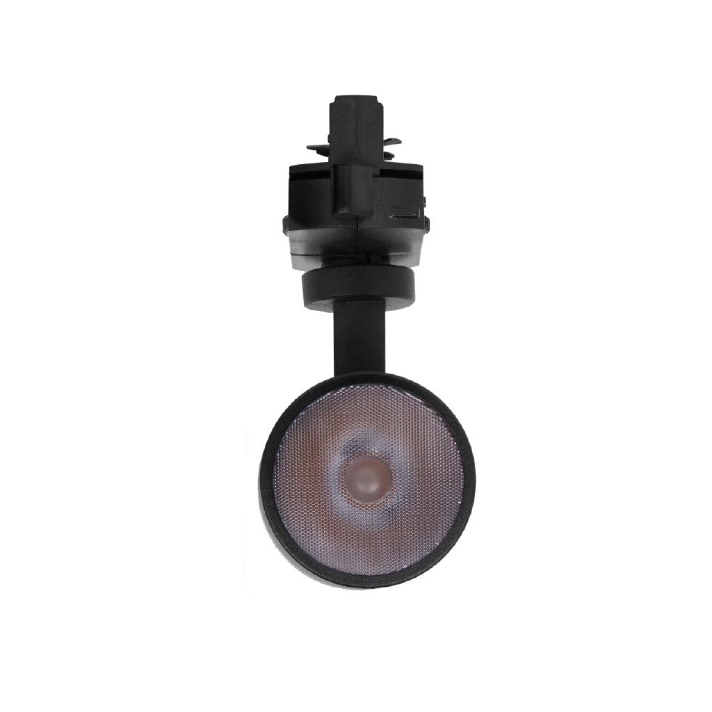 Faretto led da binario 7w bifase luce calda 3000k