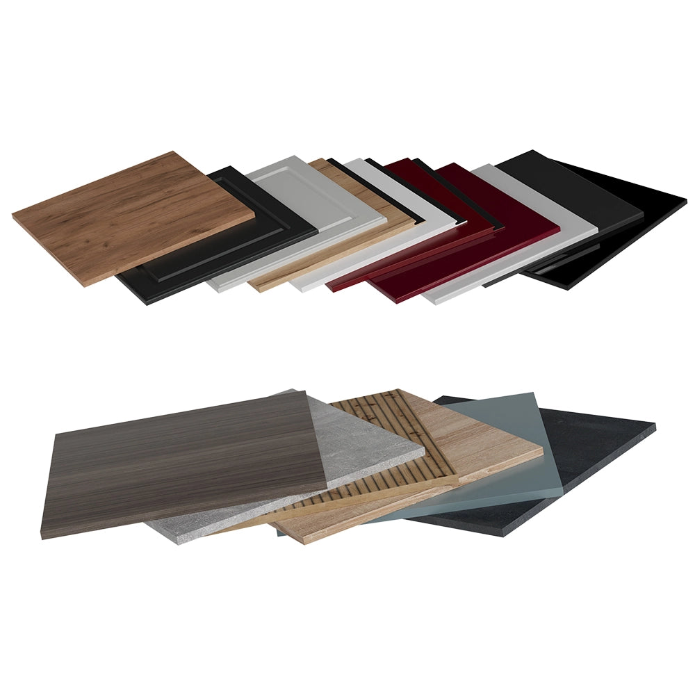 Vicco Frontale cucina Nero lucido 59.2 x 71.3 cm frontale del mobile per mobile base