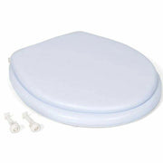 Trade Shop - Copriwater Copri Wc In Plastica E Pvc Imbottito Standard Universale Con Perni -        3,5