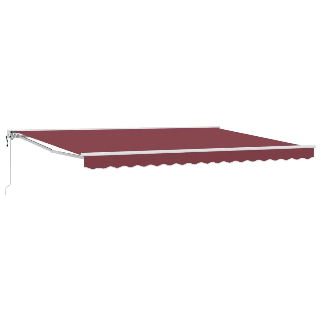 Tettuccio Elettrico Retrattile Borgogna 5 x 3 m 3421071