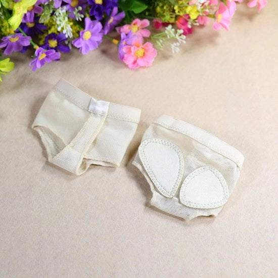 3 paia di cuscinetti antiscivolo per piede anteriore, cuscinetti T-back per piede, cuscinetti per piede anteriore, cuscinetti per piede centrale, adatti per cuscinetti per piede da ballo, Beige (XL)