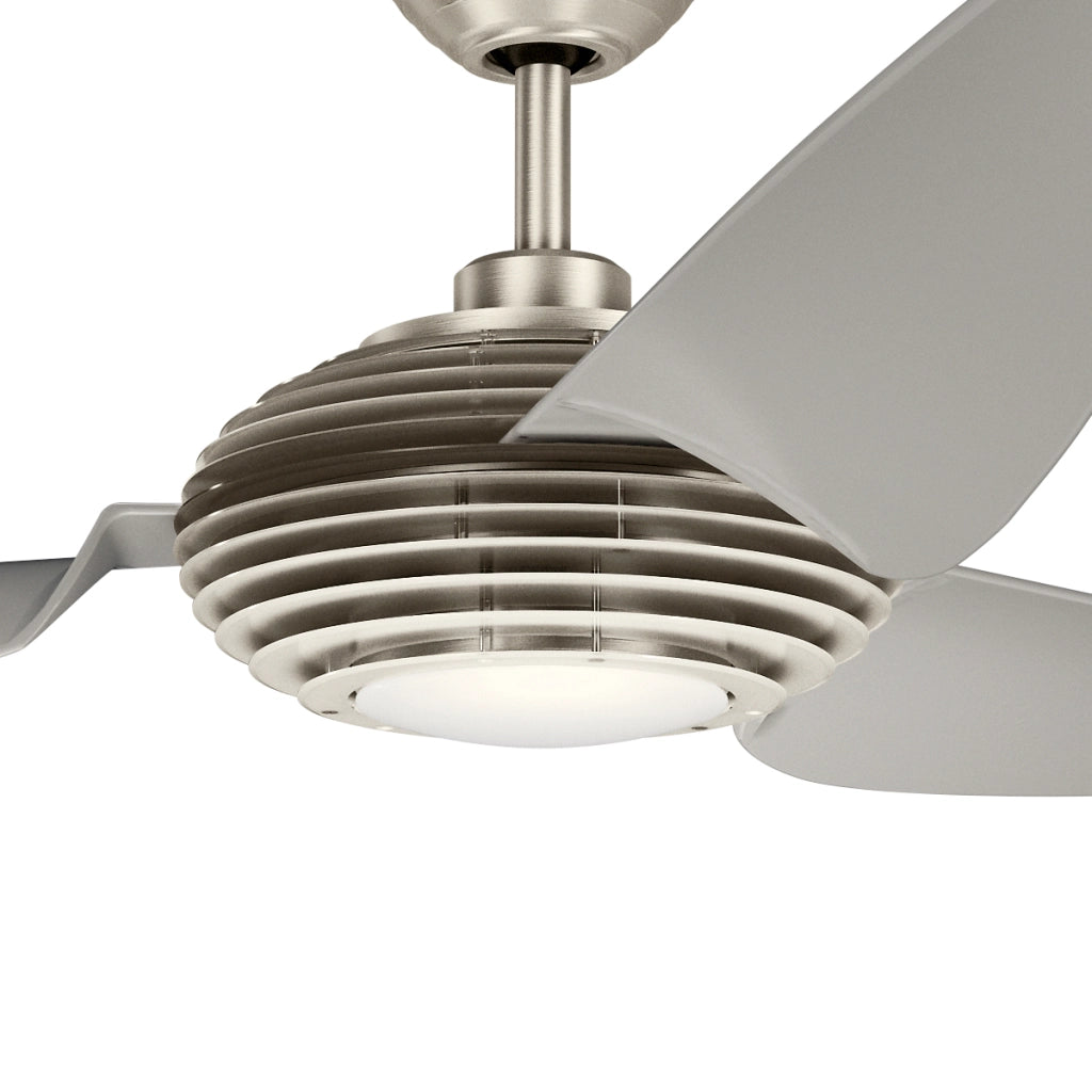 Ventilatore Voya Kichler 152cm LED 14W telecomando champagne