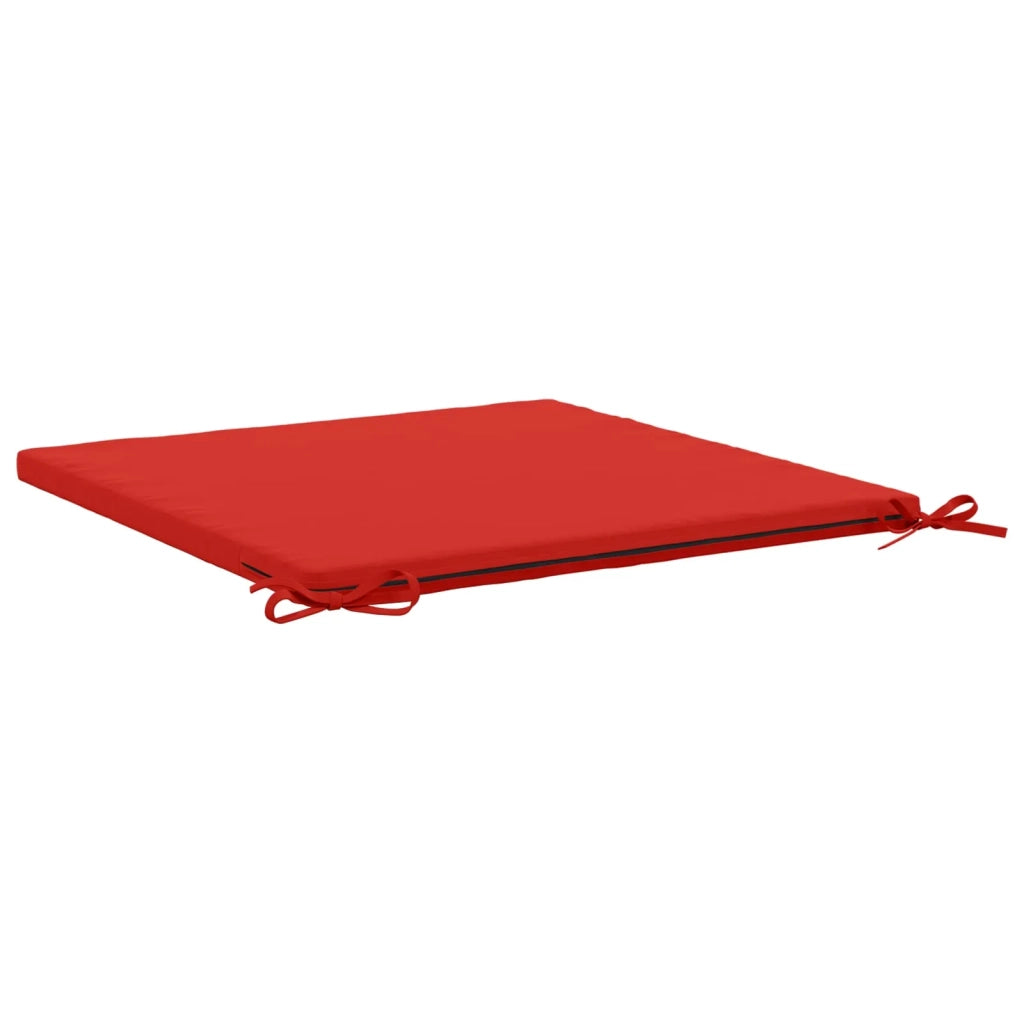 Cuscino per Sedia in Unico Pezzo SOEST 100% Poliestere Rosso 944809