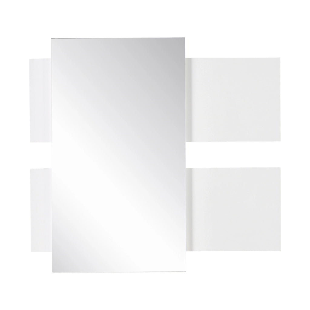 Mobile da Ingresso con Specchio e Cassetto ¨C Xylo ¨C Legno Bianco 40x70cm