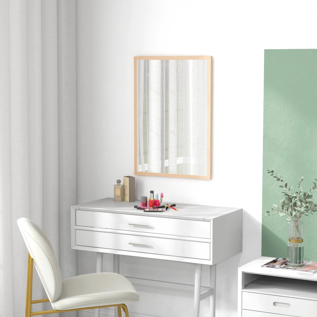 Specchio da parete 50x70 cm ¨C Xylo ¨C Cornice effetto legno