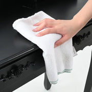 Panni per la Pulizia 5pz Righe Bianche e Verdi 50x60 cm 4014090