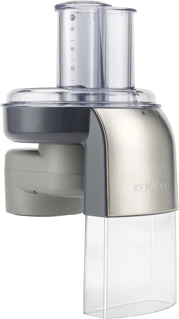 Kenwood AT340 Tagliaverdure a Dischi con 7 Dischi in Acciaio Inox per Kenwood Chef e Cooking Chef colore Grigio - Argento