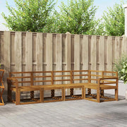 Set di divani da esterno 5 pcs Naturale