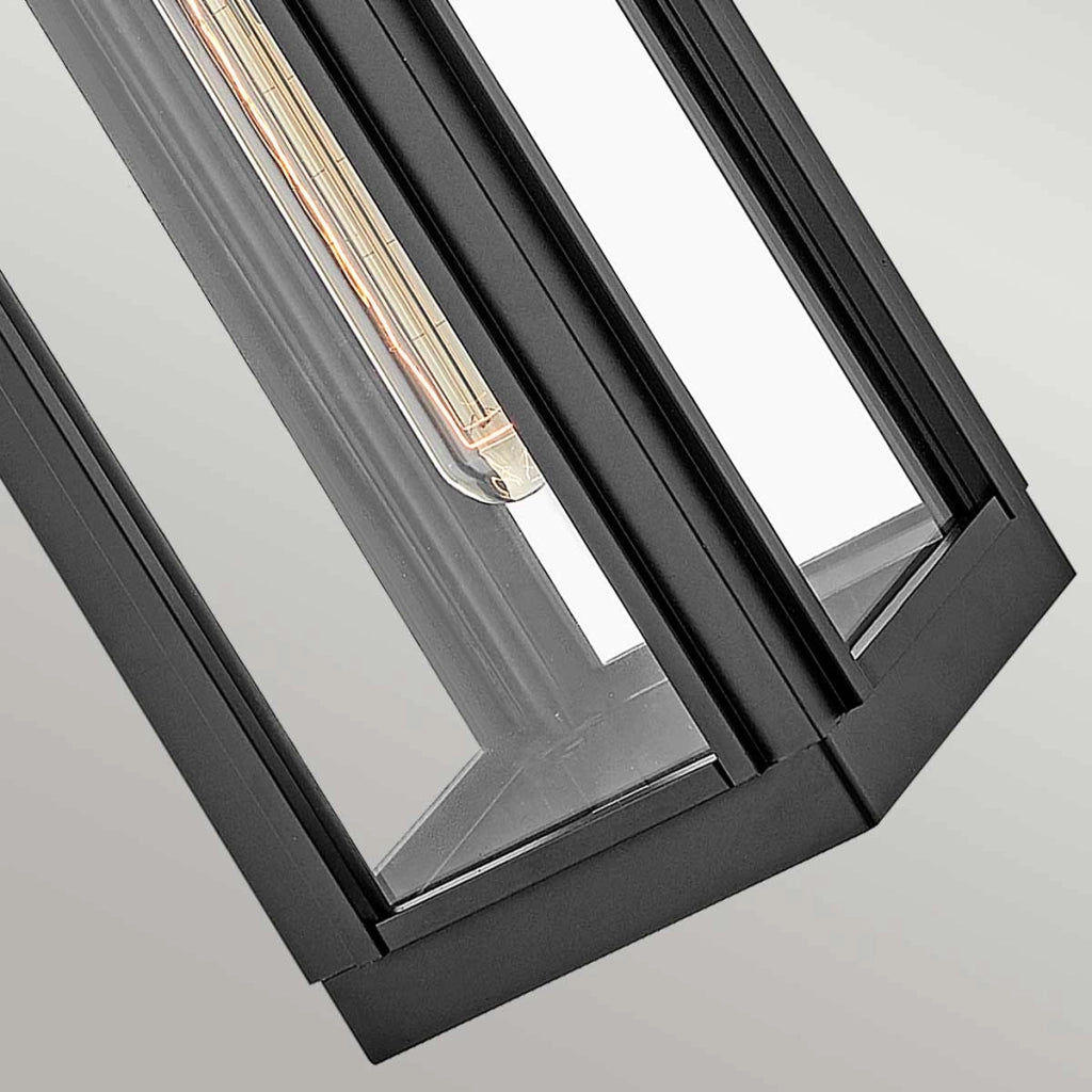 Applique da esterno parete nero E27 60W Sag Harbor Hinkley