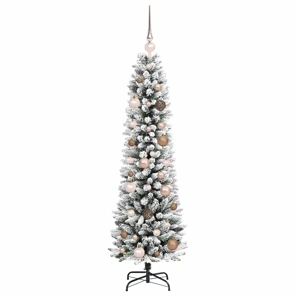 Albero di Natale artificiale con 150 LED Bianco 150 cm 3396091