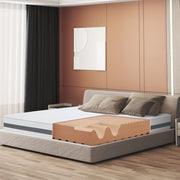 Materasso Matrimoniale 160x210 cm in Memory Antibatterico | Altezza 25 cm | Rivestimento 3D Air in Fibra Ipoallergenica | Materasso Ortopedico a 7 Zone Differenziate Termosensibili