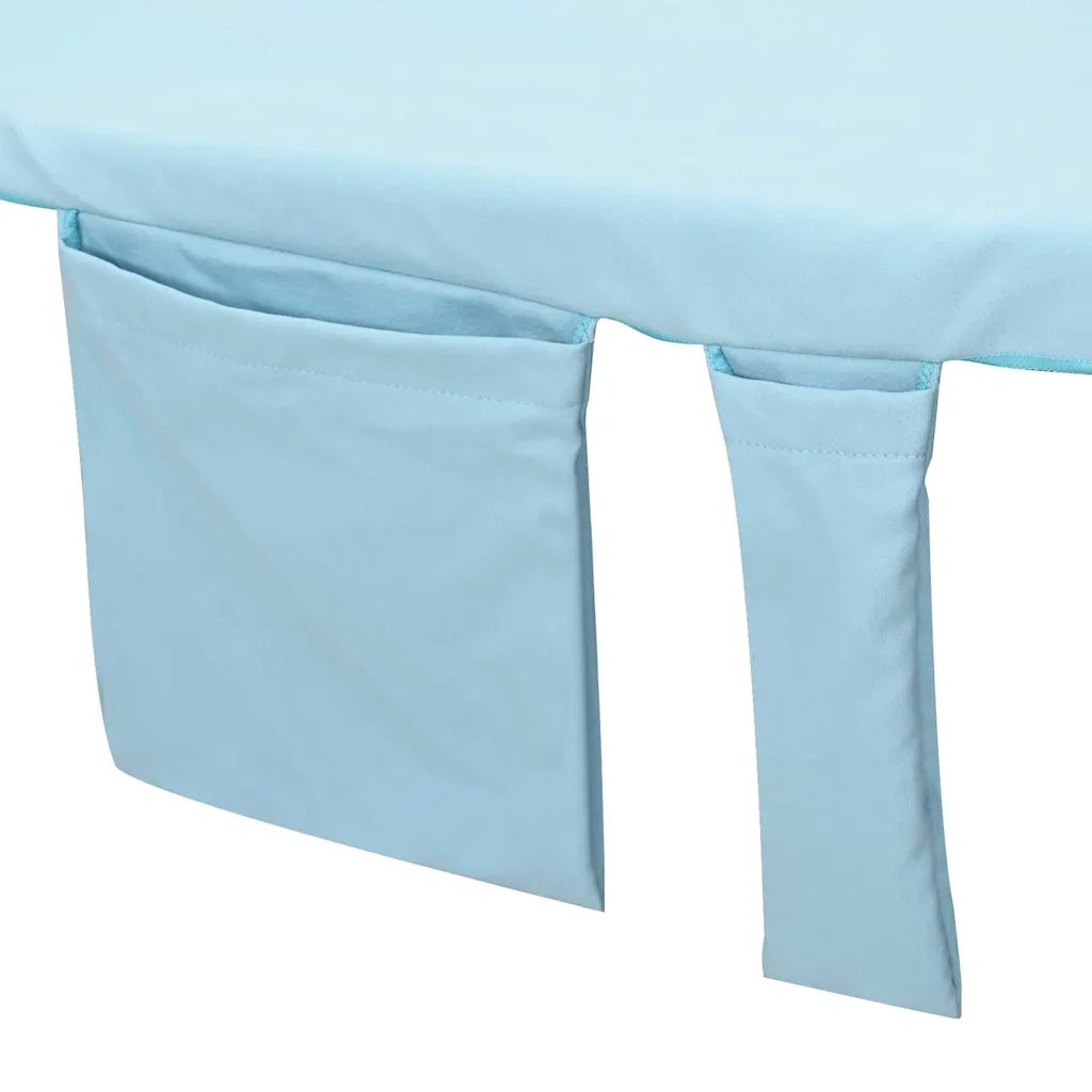 Asciugamani per lettino 2 pz | Teli per bagno Blu 210 x 75 cm