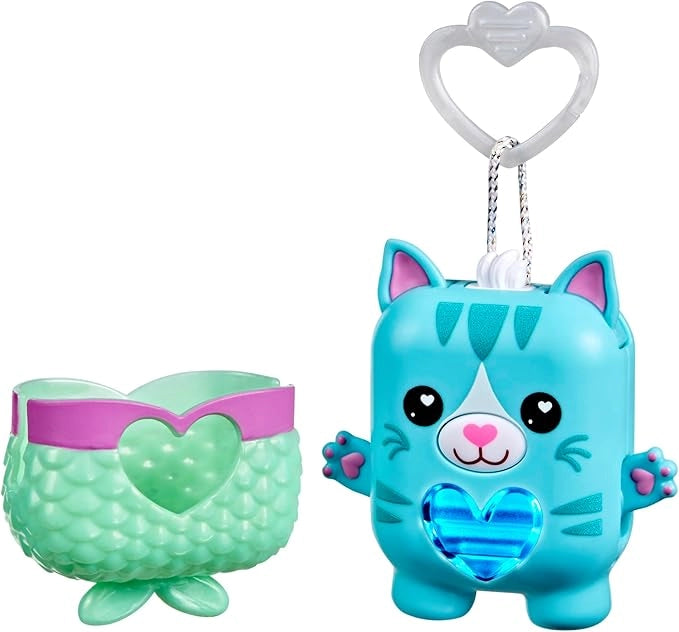 Nano-mals, Pawtricia la gattina blu, cucciolo elettronico antistress,Hasbro, Eta 5+