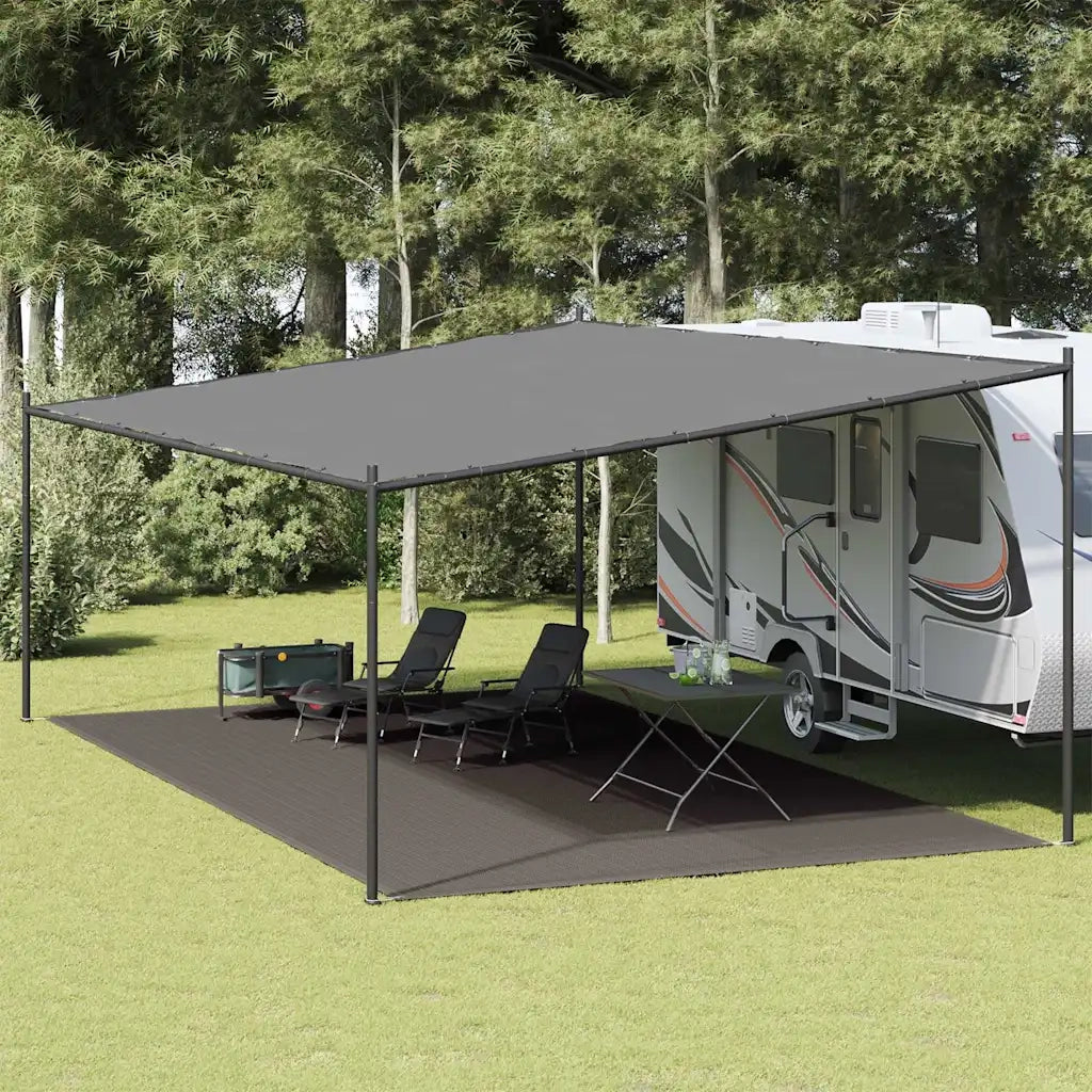 Tappeto da Tenda 400x700 cm Antracite 310694