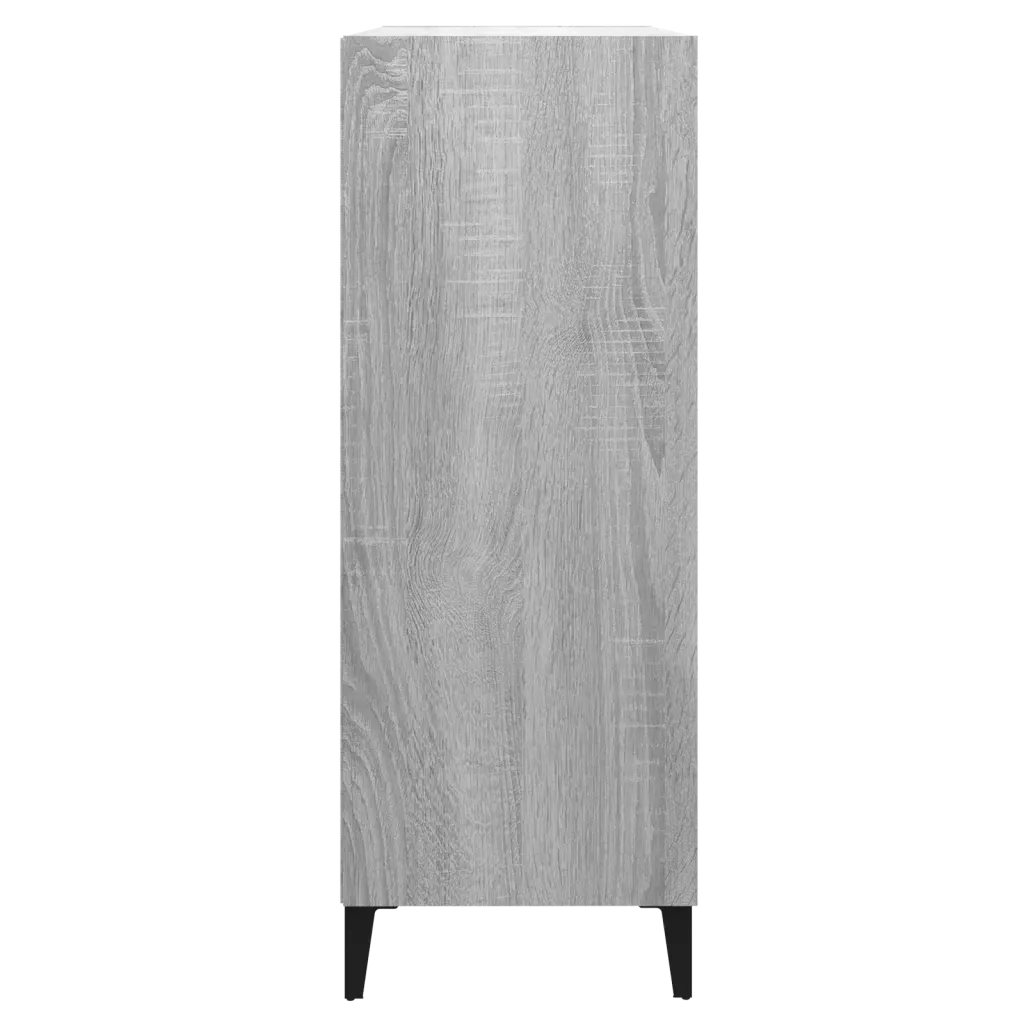 Credenza Grigio Sonoma 69,5x32,5x90 cm in Legno Multistrato 817379