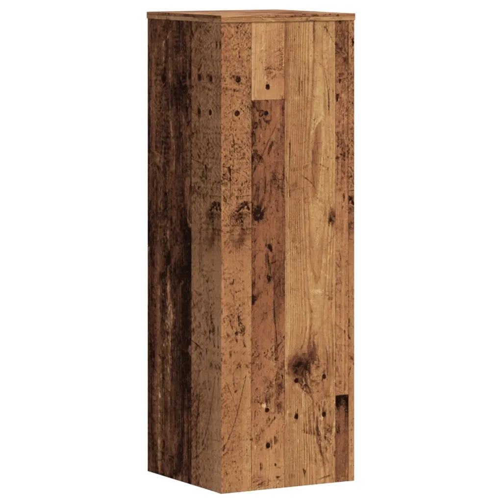 Supporti per piante | Sostegno per piante 2 pz Legno Vecchio 33x33x100 cm Multistrato
