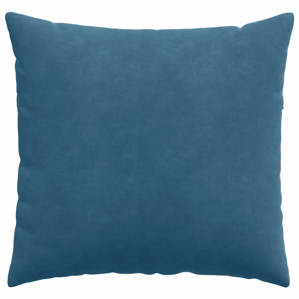 Cuscini da Divano 2 pz-Set di 2 Cuscini per Sofa Blu 50 x 50 cm Tessuto in Cords 517135