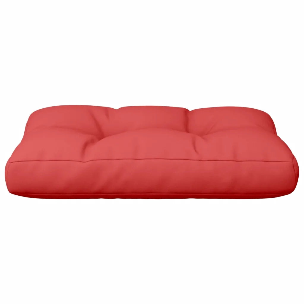 Cuscino per Pallet Rosso 50x40x12 cm in Tessuto 360541