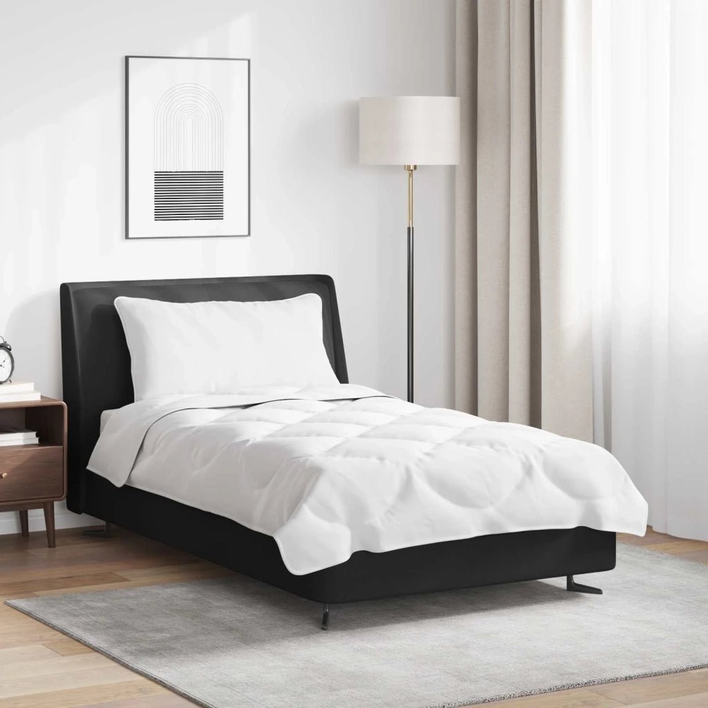 Set di Piumoni con cuscino 2 pz | Duvet Bianco Microfibra