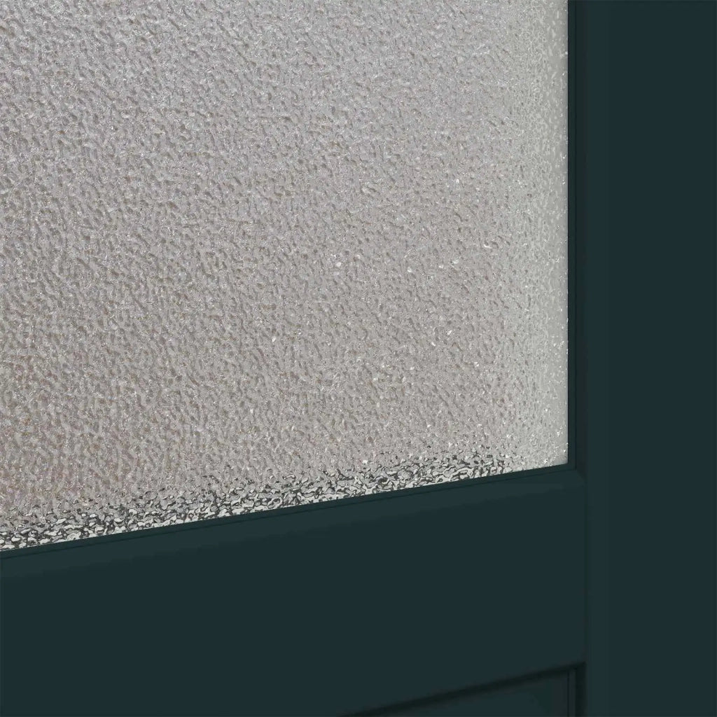 Porta d'ingresso laterale Antracite 88 x 198 cm PVC 3445752