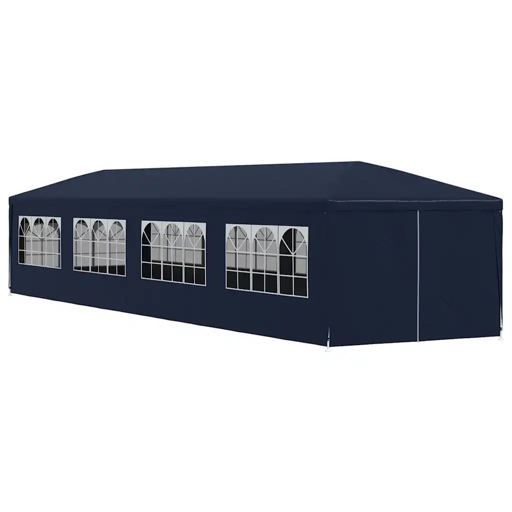 Gazebo da Giardino 3x12 m Blu