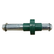ASSE RUOTA PER CARRIOLA DISCO PVC lunghezza 125 mm  - LIF