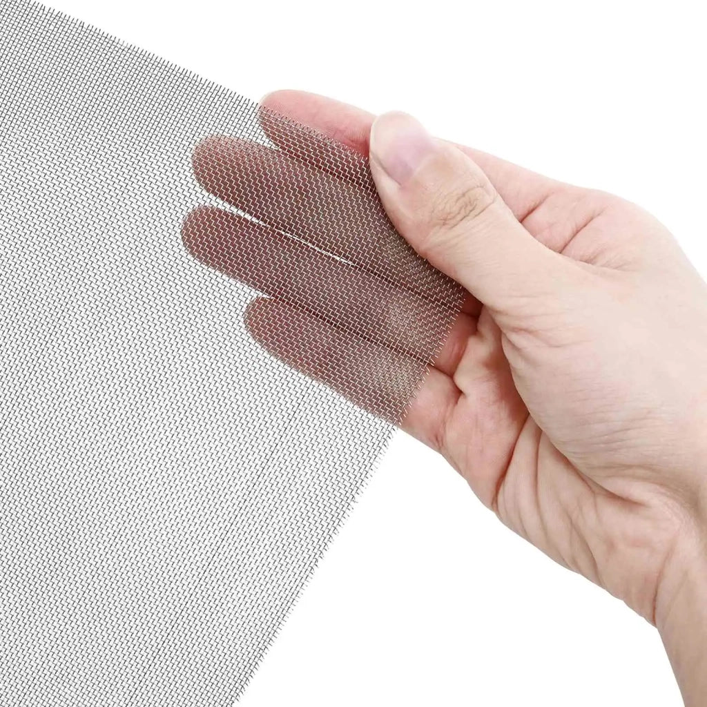 Rete per schermatura 60 x 2000 cm 30 Mesh Argento 42039553