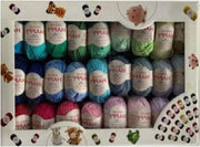 Box di 50 colori assortiti - Cotone felice
