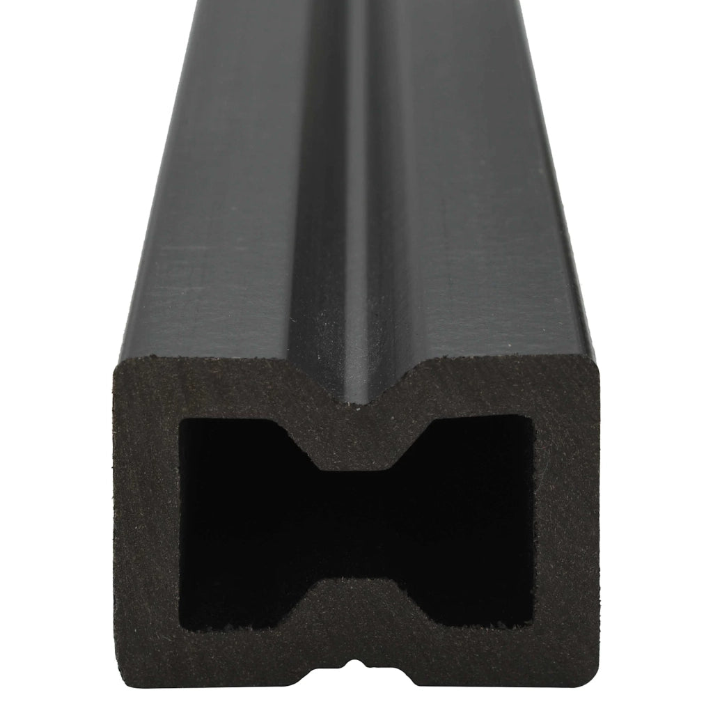 Pavimento da Deck 48 pcs Nero WPC 3444744