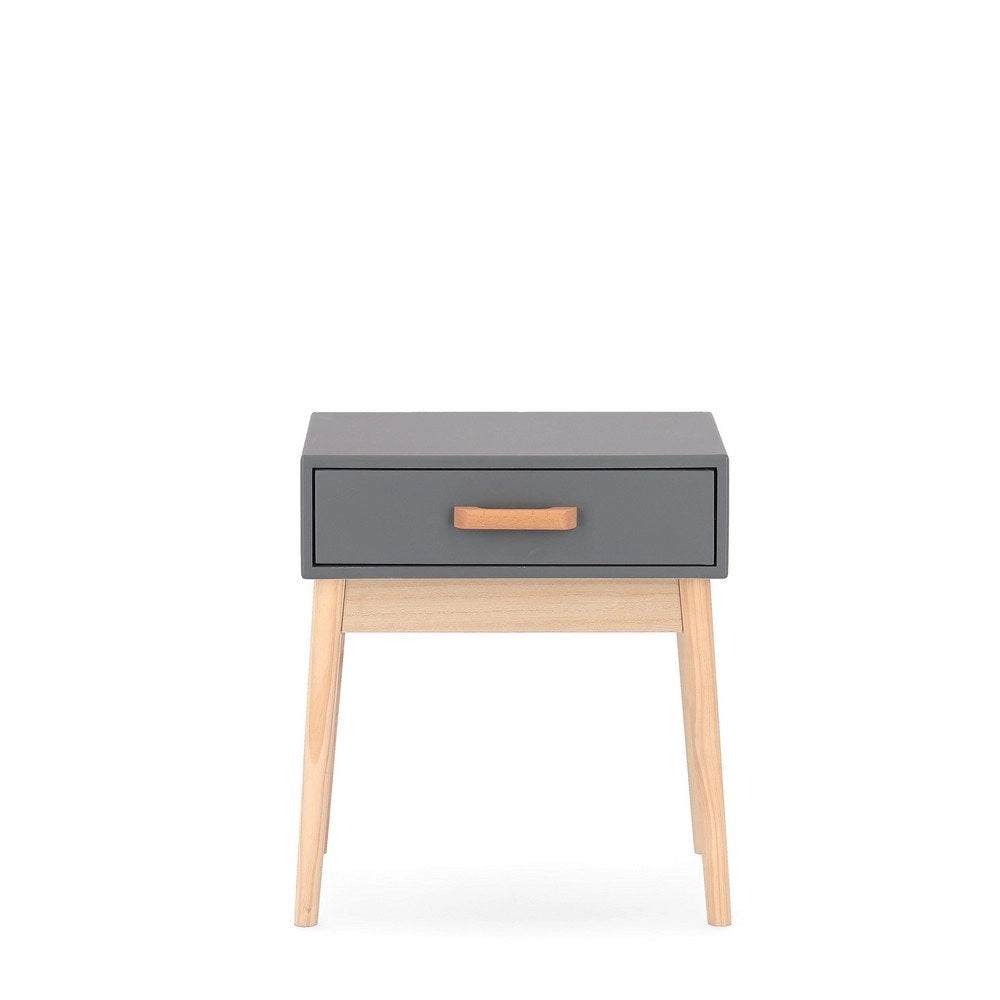 Mobiletto Legno Grigio Moderno da Interno - EXCEPTIONAL