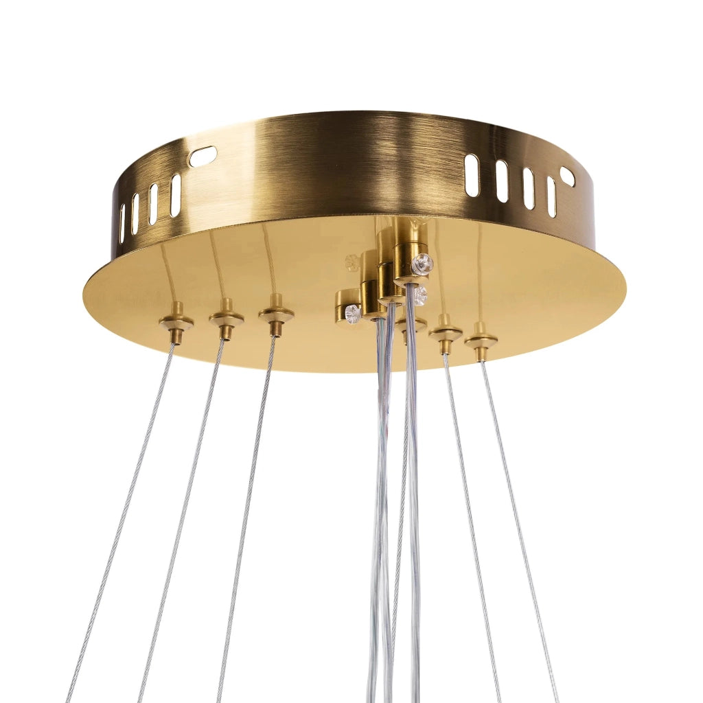 Lampada Da Soffitto Led G041-3cp Brush Gold