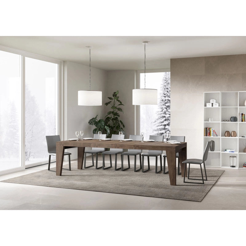 Tavolo allungabile 200/304x90 cm Naxy Premium - Noce