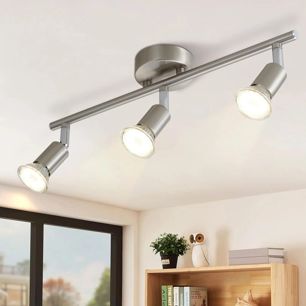 ZMH Faretto da soffitto 3 luci GU10 moderni per camera letto corridoio